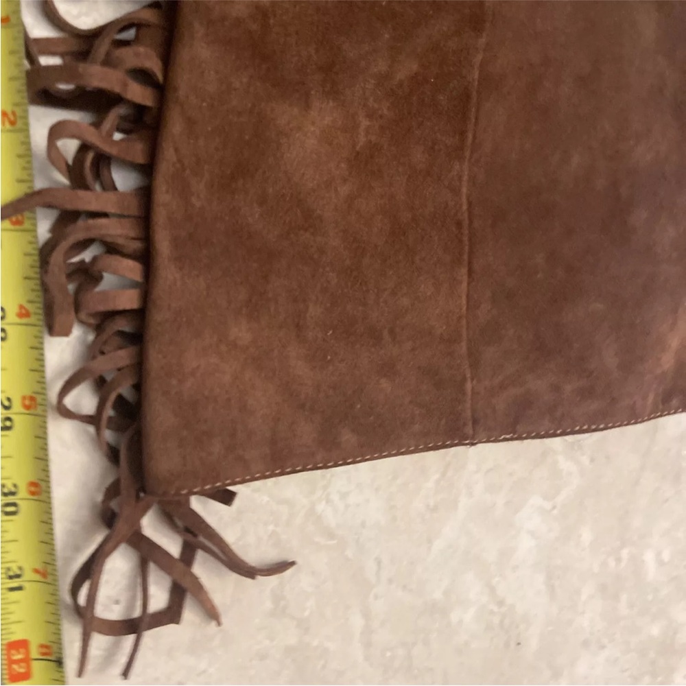 Dolce & Gabbana Sexy Suede Brown Fringe Leather Boots & Belt woman’s D&G heels - Picture 16 of 16